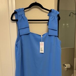 Lilly Pulitzer Vibrant Blue Maxi Dress